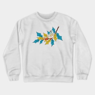 Berries and Birds Crewneck Sweatshirt